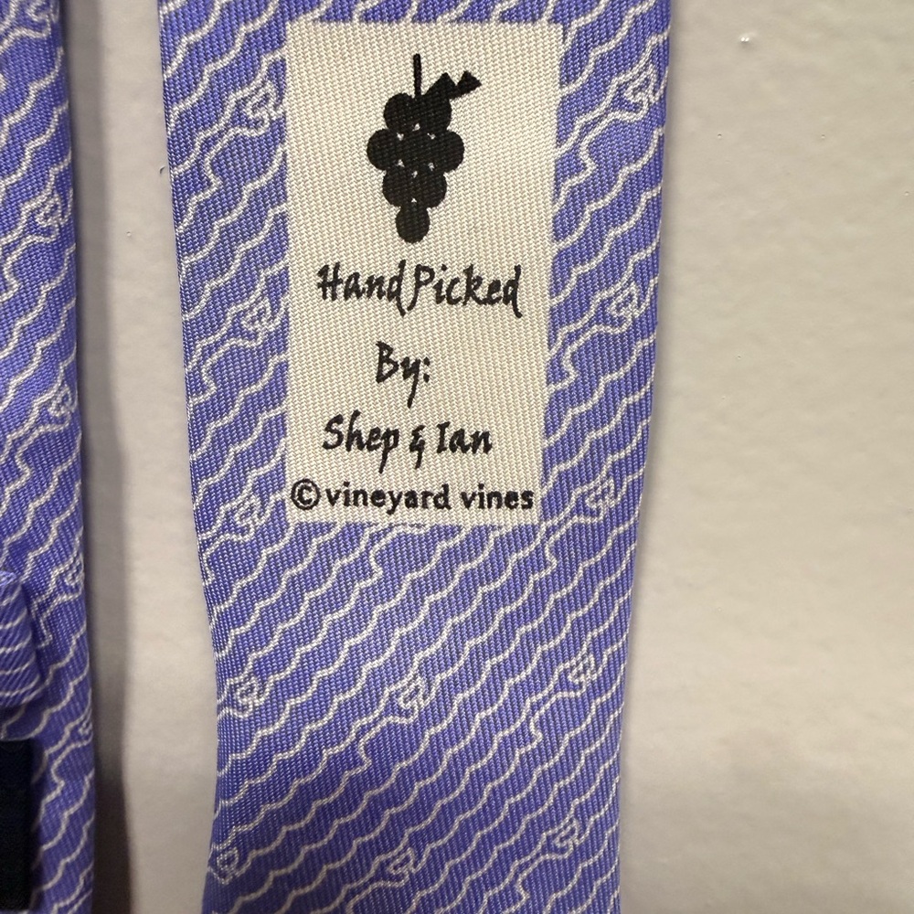 Vineyard Vines Lavender Geometric Tie